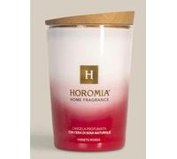 Horomia Bougie parfumée vignoble rouge 350g, avec cire de soja naturelle, Autonomie : jusqu'à 75 heures, Aromathérapie Luxury-Smell