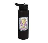 Horoscope As of Cups Tarot Cards Stainless Steel Insulated Water Bottle