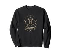 Horoscope Astrologie Mystique bohème Signe du Zodiaque Gémeaux Sweatshirt