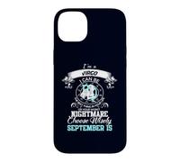 Horoscope Astrologie Signe du Zodiaque Vierge 15 Septembre Anniversaire Coque pour iPhone 14 Plus