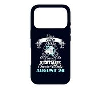 Horoscope Astrologie Signe du Zodiaque Vierge 26 août Anniversaire Coque pour iPhone 17 Pro