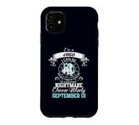 Horoscope Astrologie Signe du Zodiaque Vierge Septembre 01 Anniversaire Coque pour iPhone 11