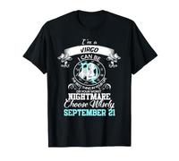 Horoscope Astrologie Signe du Zodiaque Vierge Septembre 21 Anniversaire T-Shirt