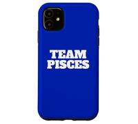 Horoscope Astrologique Signe du Zodiaque de l'équipe Poissons Coque pour iPhone 11