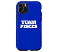 Horoscope Astrologique Signe du Zodiaque de l'équipe Poissons Coque pour iPhone 11 Pro