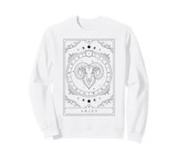 Horoscope Bélier et Symbole de Constellation du Zodiaque Sweatshirt
