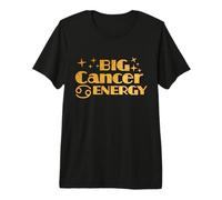 Horoscope Énergie Grand Cancer Amour Zodiac Cancer T-Shirt Haut de Gamme