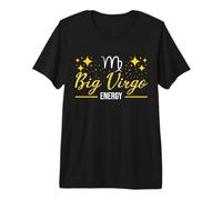 Horoscope Énergie Grande Vierge Amour Zodiaque Vierge T-Shirt Haut de Gamme