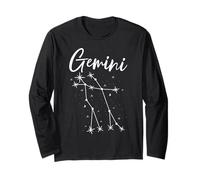 Horoscope signe du zodiaque Gémeaux Juin Anniversaire Mai Hommes Femmes Enfant Manche Longue