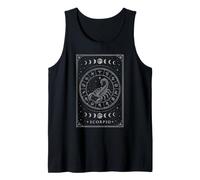 Horoscope Vintage du Zodiaque céleste du Tarot Cosmique Scorpion Débardeur