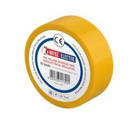 Horoz Electric Ruban Isolant PVC 19mm x 9m Jaune - Ruban Adhésif Isolant Électrique, Auto-Adhésif, Ruban de Réparation Professionnel Fort Pouvoir Adhésif, Résistant Chaleur - 1 Pièce