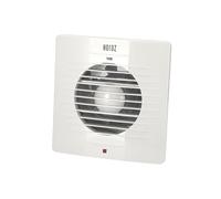 Horoz Electric Ventilateur de Salle de Bain 100 mm 12 W Blanc - Extracteur d’Air Mural Silencieux en ABS avec Grille de Protection 43 dB - Contre l’Humidité et la Moisissure