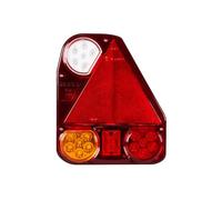 HORPOL Feu arrière LED LZD 774 droit 12-24V E9 IP55 fonctions position stop recul clignotant réflecteur visibilité accrue montage universel bloc optique robuste pour remorque
