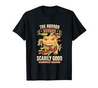 Horreur Burger Fastfood Halloween Scary Food Monster T-Shirt