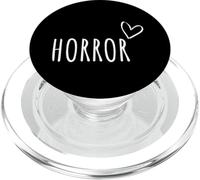 Horreur Films effrayants Histoires effrayantes Monstres Halloween PopSockets PopGrip pour MagSafe