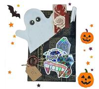 Horreur Halloween Witch Blind Date avec un livre mystère Coffret cadeau (A)