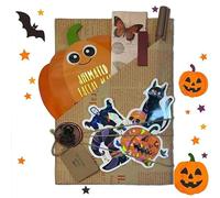 Horreur Halloween Witch Blind Date with A Book Mystery Book Coffret cadeau (B)