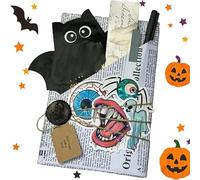 Horreur Halloween Witch Blind Date with A Book Mystery Book Coffret cadeau (C)