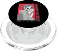 Horreur Japonaise Deux Visages Yurei Bakemono Obake PopSockets PopGrip pour MagSafe