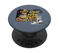 Horreur Science-Fiction Attack of The Puppet People PopSockets PopGrip Adhésif