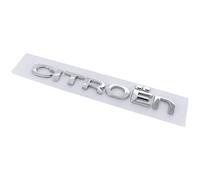 HORREX Auto Emblème pour Citroen Berlingo 2008-2018, ABS 3D Logo Autocollant Badge Stickers Capot Rabat Frontal D'EmblèMe Voiture Étiquette Avant Auto Accessoires,Silver