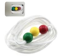 HORREX Outil Thérapie Visuelle Polyvalente 2 M 3 Perles Corde de Brock