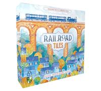 Horrible Guild Railroad Tiles - Jeu de plaques stratégique avec Planification de Trains - Jeu de société innovant pour la Famille - Allemand - 1 à 4 Joueurs - À partir de 8 Ans