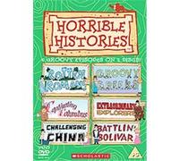 Horrible Histories - Rotten Romans / Captivating Columbus / Challenging China / Groovy Greeks / Extraordinary Explorers / Battling Bolivar