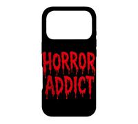 Horror Addict Spooky Halloween Horror Movie Fan Cinéma Coque pour iPhone 17 Pro