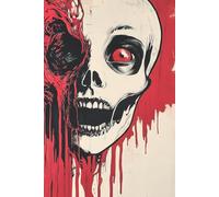 Horror and Halloween Inspired Clean Double-Sided Cover Sketchbook: Size 6x9", white paper with 110 simple clean pages. All purpose use for your sketches or notes.