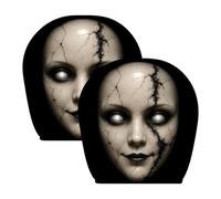 Horror Car Headrest Covers - Automotive Headrest Protector For Vehicle