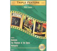 Horror Classics Triple Feature, Vol. 1 (Metropolis (1927) / Nosferatu (1922) / The Phantom of the Opera (1925) [Import USA Zone 1]