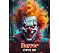 Horror Coloring Book: Famous Scary Horror Movie Creatures and Killers | Halloween's Scary Movie Icons