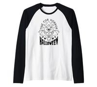 Horror Funny - C'est l'heure de l'horreur pour Halloween Manche Raglan