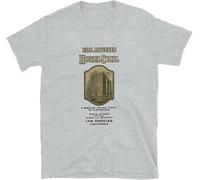 Horror Hotel Cecil Tshirt True Crime from 1927 Vintage Brochure Americana Manches Courtes(X-Large)