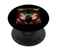 Horror Illustration I Only Have Eyes for You PopSockets PopGrip Adhésif