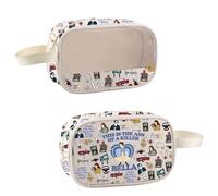 Horror Merch Trousse de maquillage pour fans d'Edward Vampire Lovers Fourchettes Cadeau, Sac Bella, Sacs cosmétiques