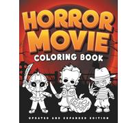 Horror Movie Coloring Book