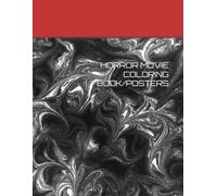 HORROR MOVIE COLORING BOOK/POSTERS