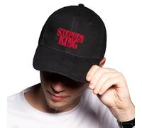 Horror Movie Inspired Stephen King Blood Casquette Baseball Delta Réglable Unisexe Original Logo Urbain Brodé