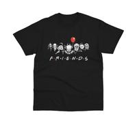 Horror Movie Killers Characters Scary Friend T Shirt SizeBlack3XL