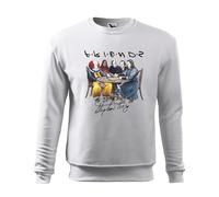 Horror Movies Inspired by Stephen King Book Signature Sweat Blanc Unisex Size S