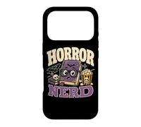Horror Nerd Spooky Movie Book Fan Halloween Coque pour iPhone 17 Pro