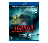 Horror: Nightmare Starters (Volume 2) - 5-Disc Set ( The Strangers / Static / Rovdyr / Eden Lake / Evil Dead II ) ( The Strangers / Static / [ Origine Danoise, Sans Langue Francaise ] (Blu-Ray)