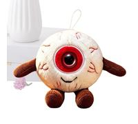 Horror Plush Keychain | Soft Cute Scary Eyeball Pendant Decoration |