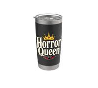 Horror Queen Bande de film d'horreur drôle Type classique Gobelet isotherme en acier inoxydable double paroi
