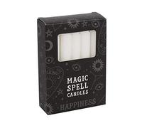 Horror-Shop Bougies Magiques Blanches Bonheur 12pcs.