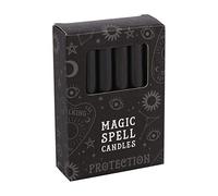 Horror-Shop Bougies Magiques Noires Protection 12 Pcs.