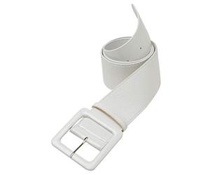 Horror-Shop Ceinture Blanche en Vinyle