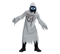 Horror-Shop Chaîne Fantôme Aux Yeux Lumineux Costume d'enfant XL 164